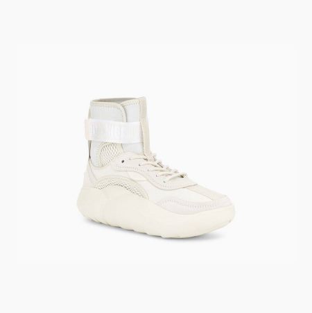 UGG LA Cloud Hi White Sneakers for Women (JXHS62310)